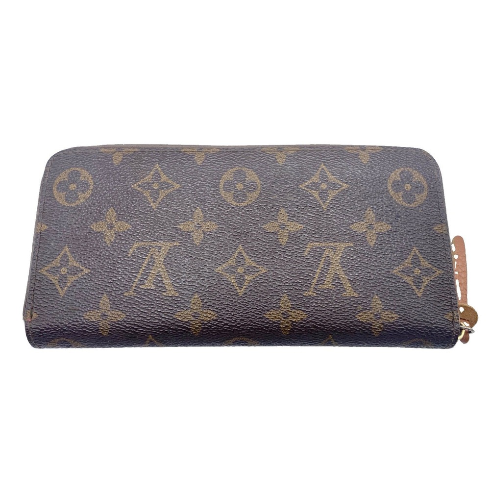Authentic Louis Vuitton LV Monogram Zippy Zip Around Long Wallet Brown Luxury - Picture 2 of 13